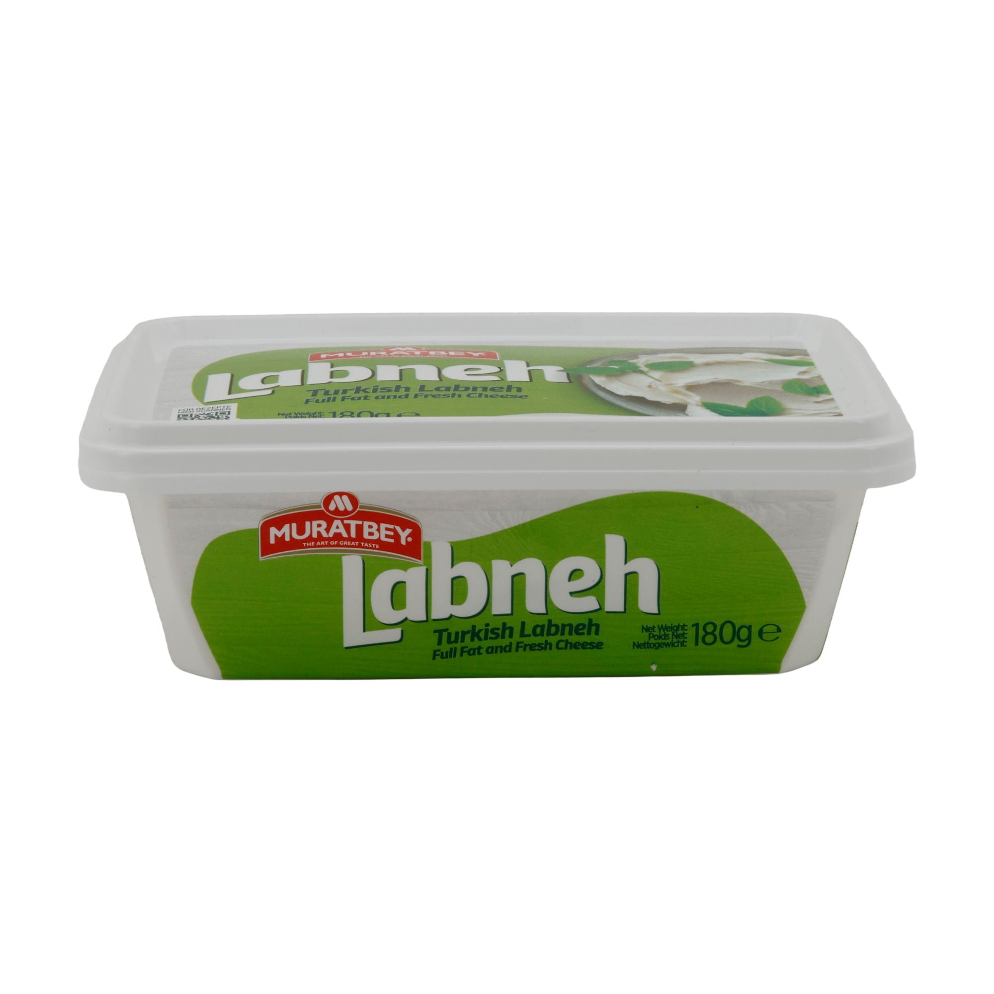 Frischkäse Muratbey Labneh | Türkischer Frischkäse | Vielseitiger Genuss | 180 g MURATBEY